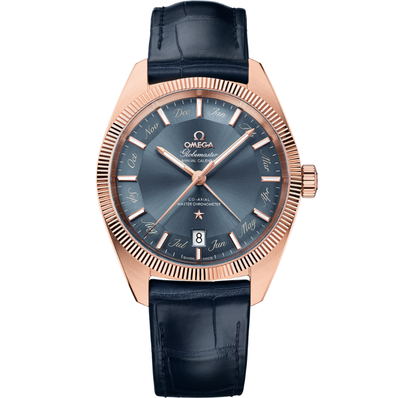 41 mm, Sedna&trade; Gold On Leather Strap