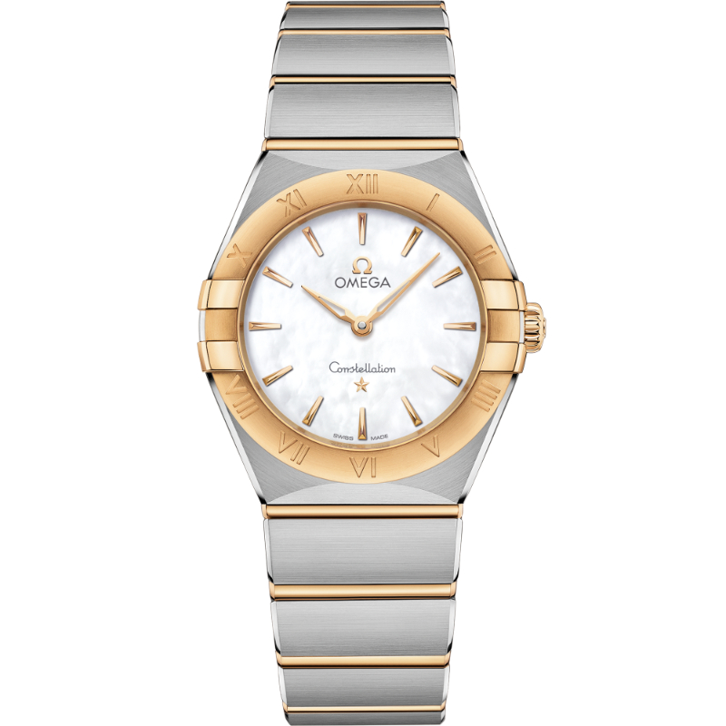 28 mm, Steel - Yellow Gold On Steel - Yellow Gold