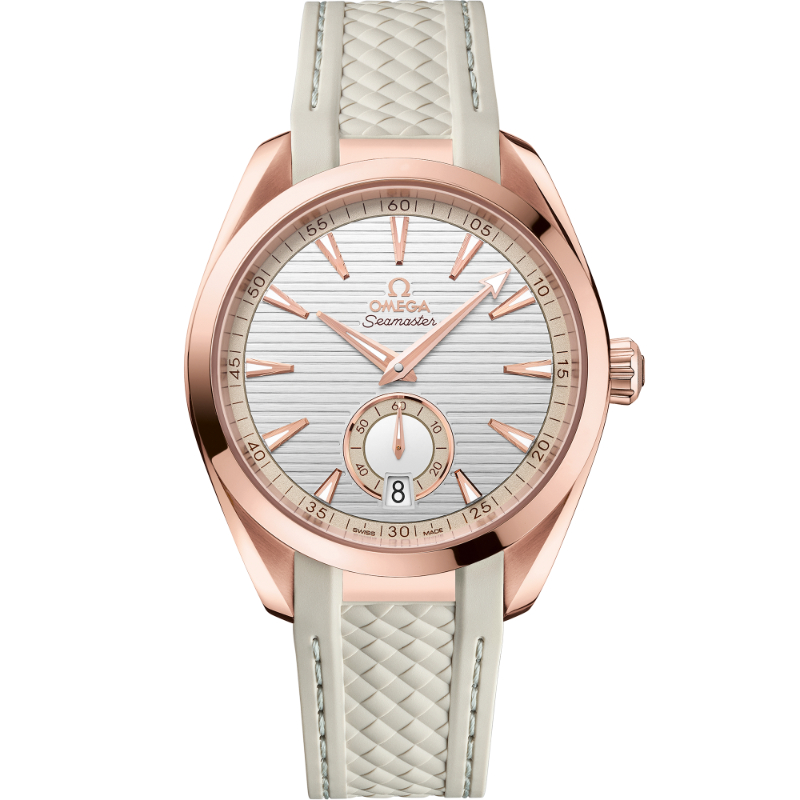 41 mm, Sedna&trade; Gold On Rubber Strap