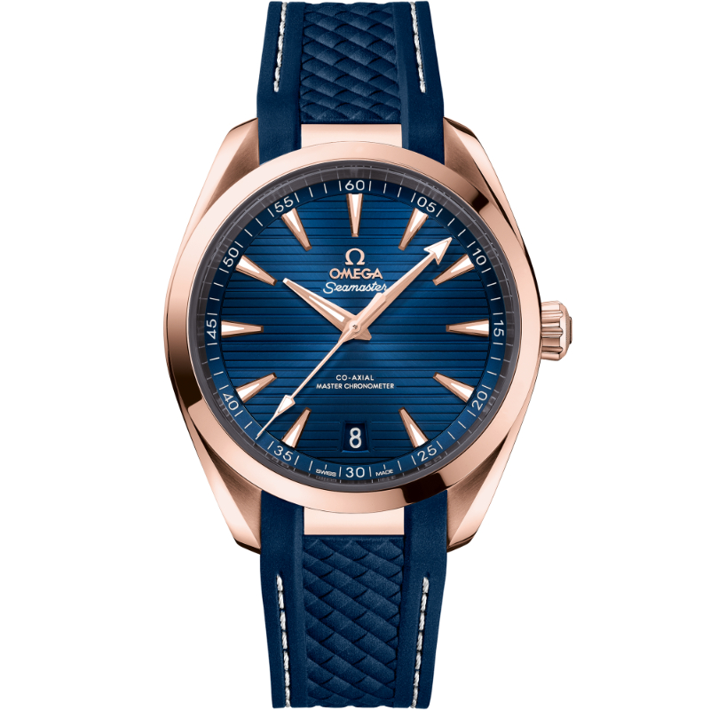 41 mm, Sedna&trade; Gold On Rubber Strap