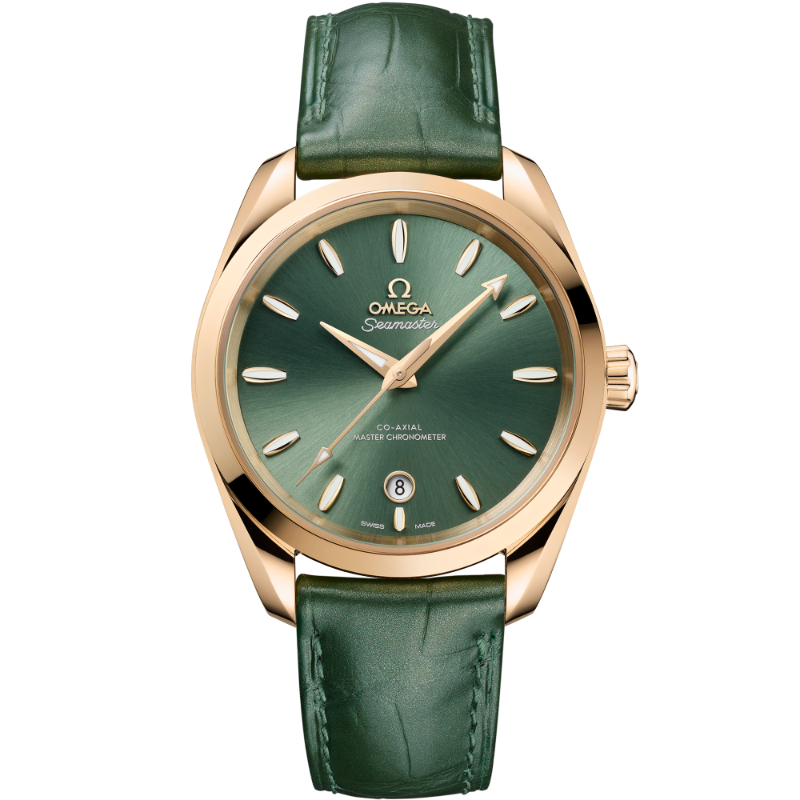 Omega 38 mm, Moonshine™ Gold On Leather - O22053382010001 Watch