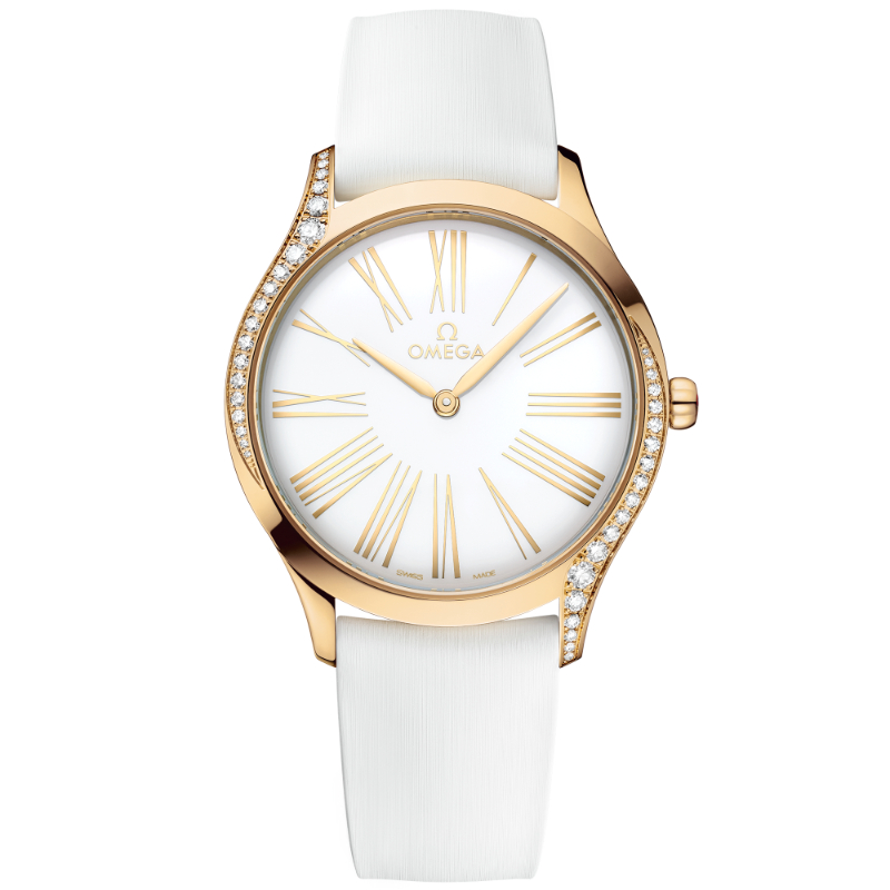 36 mm, Moonshine&trade; Gold On Rubber Strap