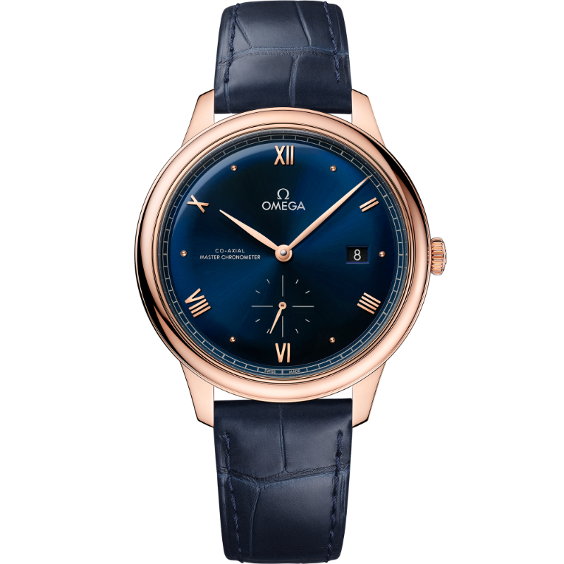 41 mm, Sedna&trade; Gold On Leather Strap