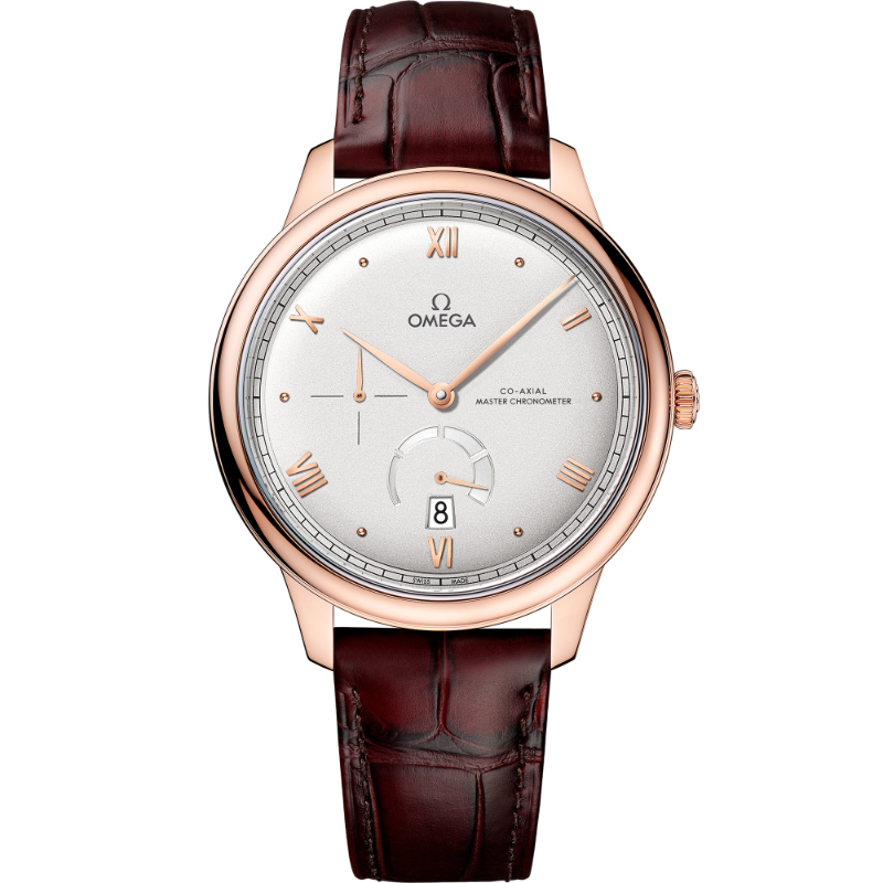 41 mm, Sedna&trade; Gold On Leather Strap