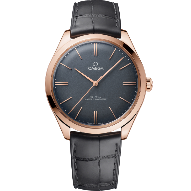 40 mm, Sedna&trade; Gold On Leather Strap