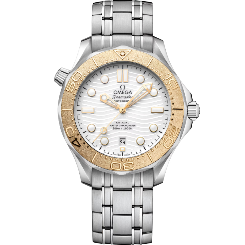 OMEGA 腕時計 クォーツ シルバー/ゴールド Omega 38 mm, Steel - Moonshine™ Gold On Steel - Moonshine™ Gold