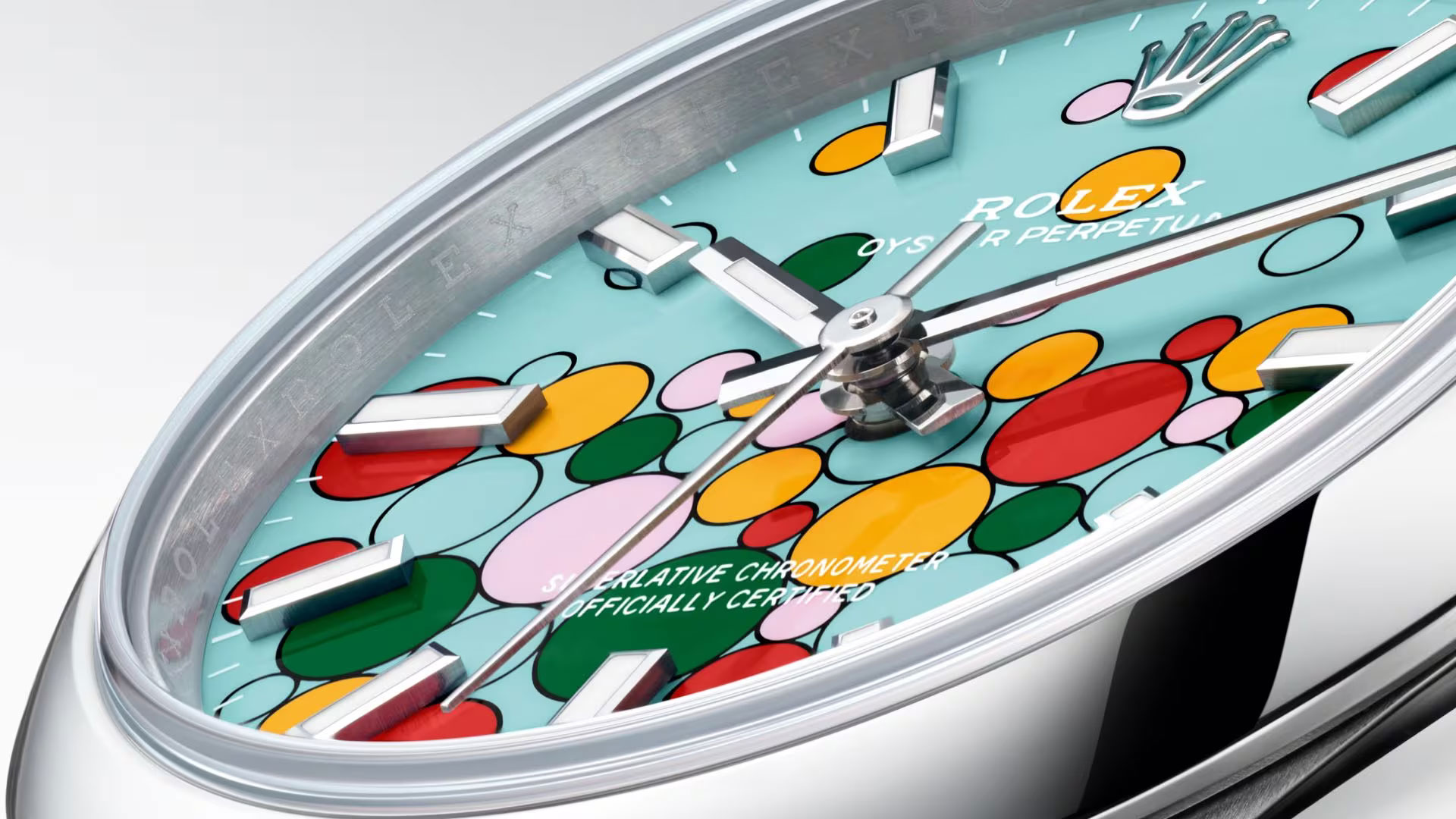 colored dial rolex