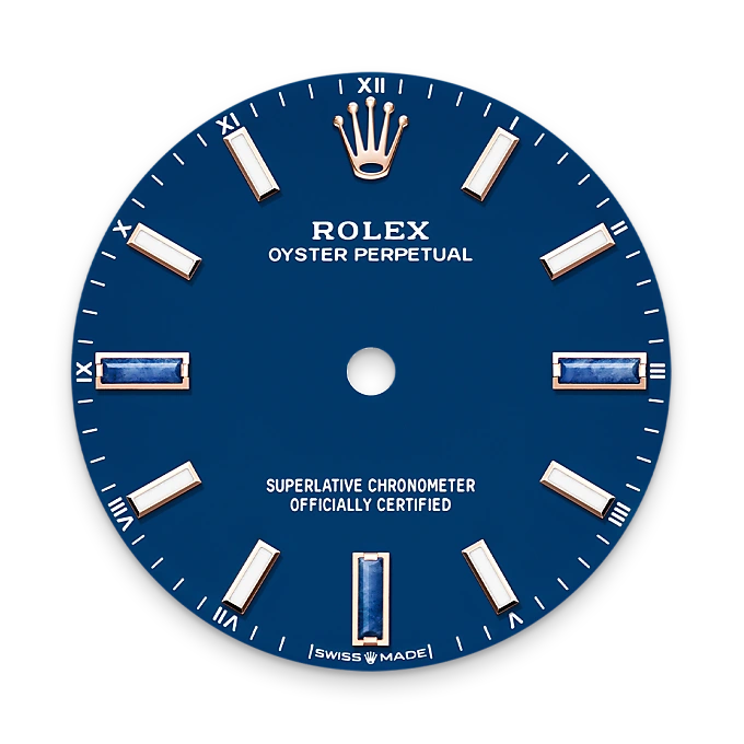Blue stone dial