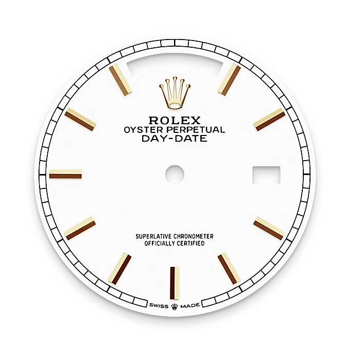 White dial