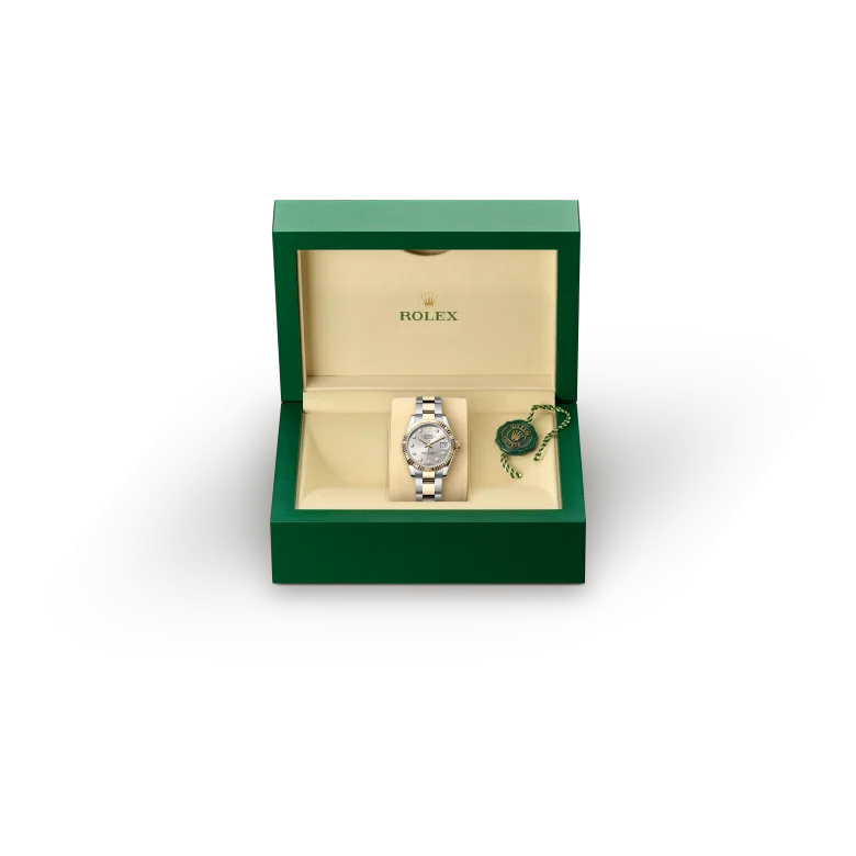 Rolex Datejust 31 in Yellow Rolesor - combination of Oystersteel